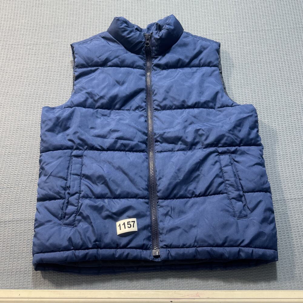Old‎ Navy Boys Blue Puff Jacket Sz M Pre-Owned Excellent